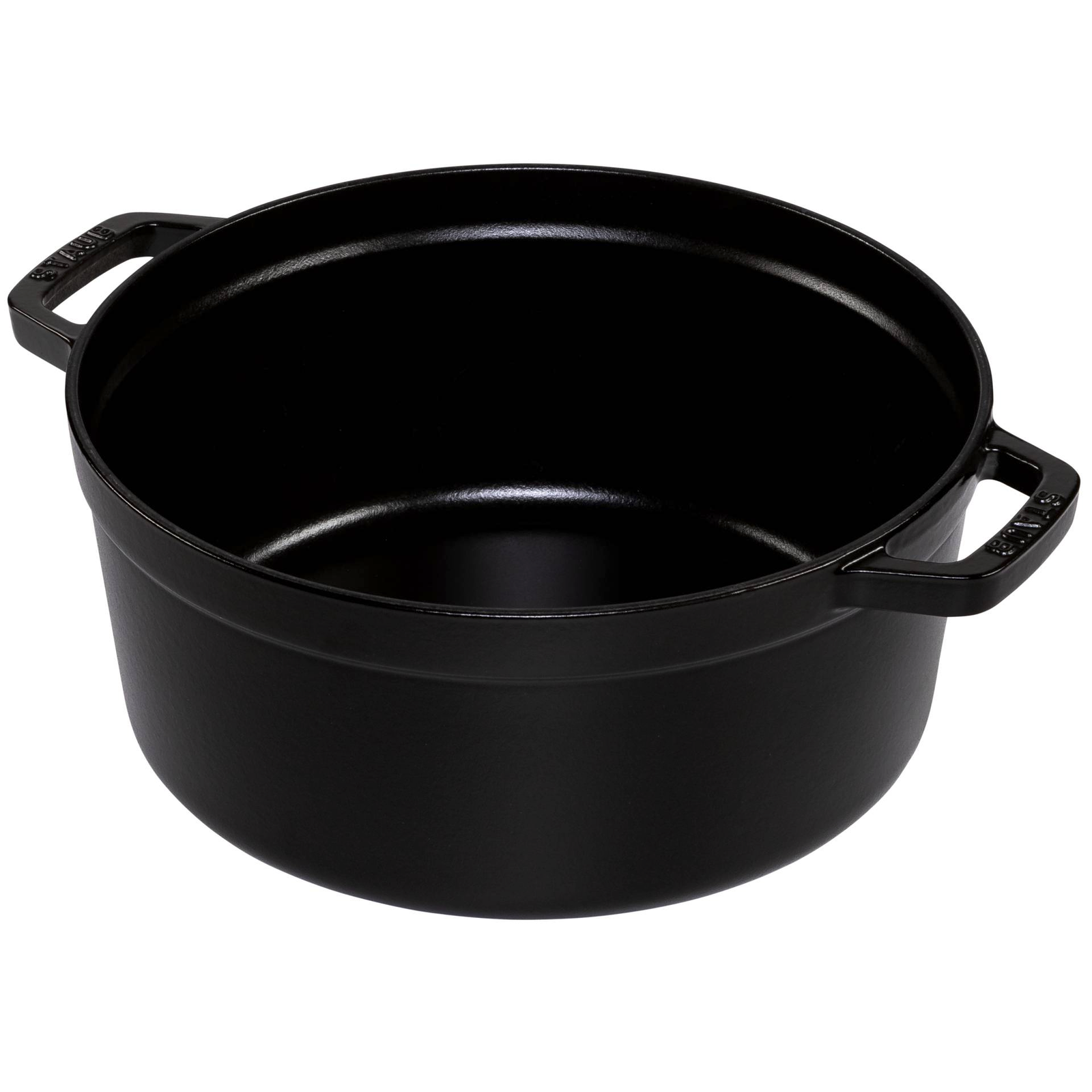 Staub La Cocotte 26cm Sütőedény kerek - Fekete (40509-310-0)