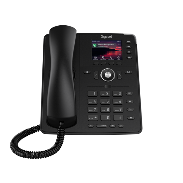 Gigaset P710 IP PRO IP Asztali telefon - Fekete