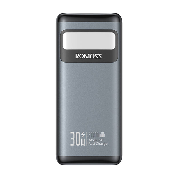 Romoss PMT30 Powerbank USB-A + USB-C / 30000mAh 30W - Fekete