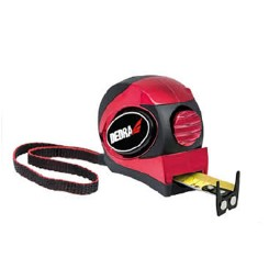 Dedra Mérőszalag, Piros, Automata Blokkolás, Mágnes, Kétoldalas Szalag, Gumi Borítás + Króm, Nylon, Bliszter M892P (M892P)