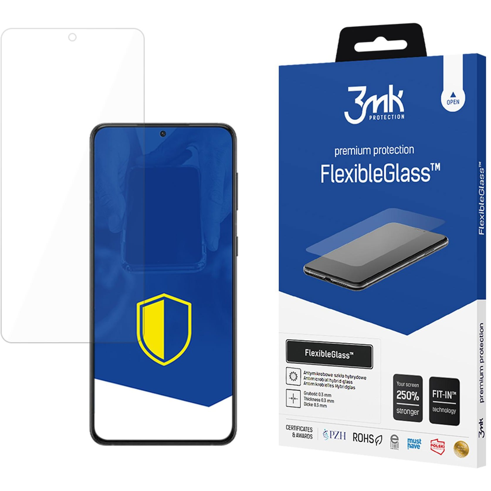 3MK FlexibleGlass Samsung Galaxy S24 FE üvegfólia - hibrid (5903108582056)