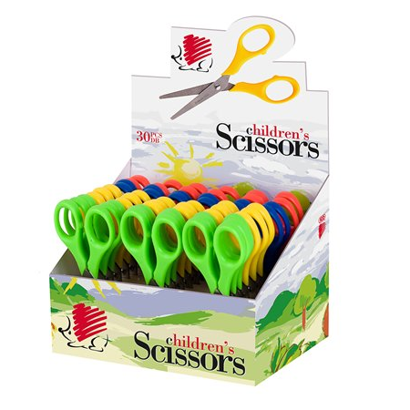 ICO Süni 13.5cm Iskolai Olló lekerekített - vegyes szín (1db) (7440056001)