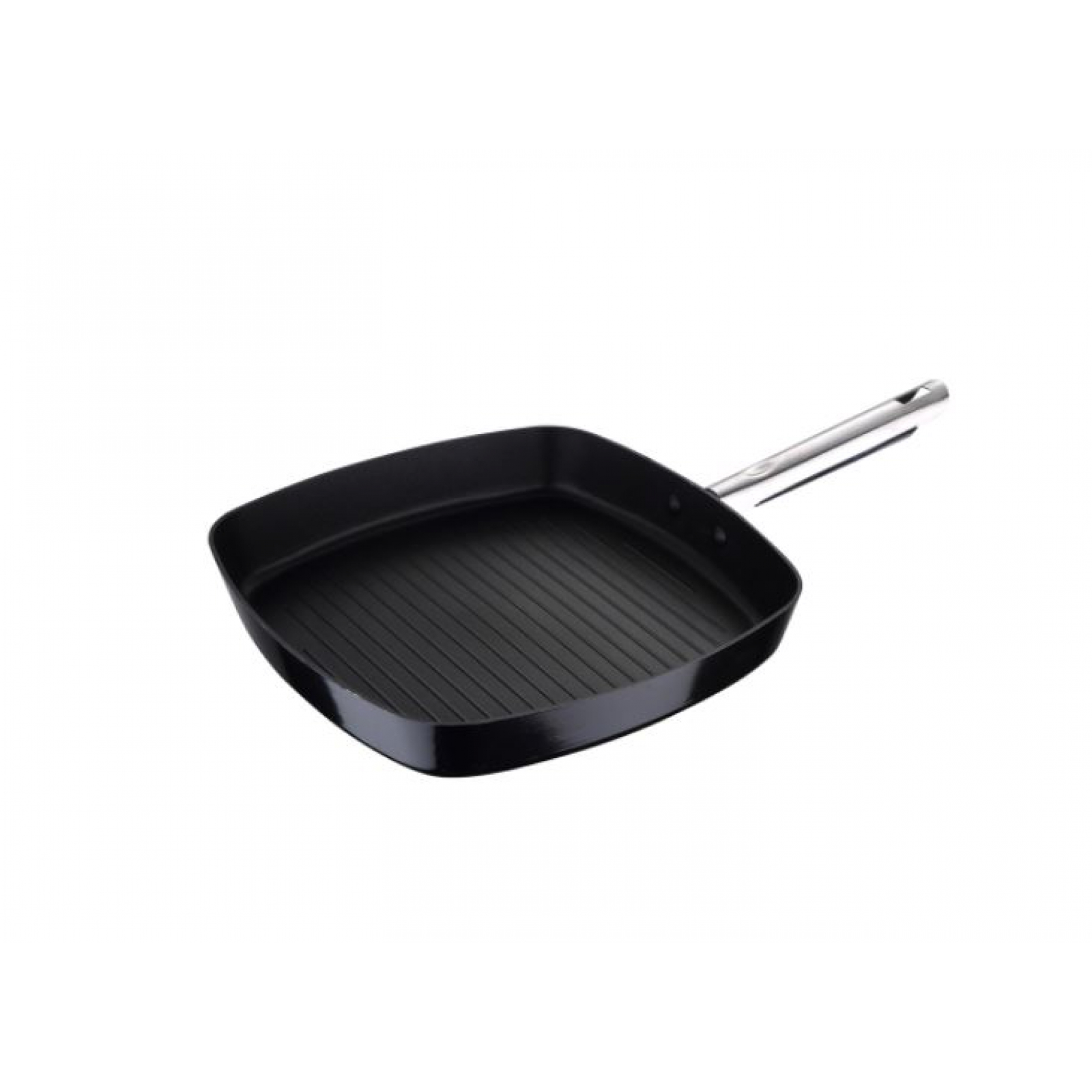 Rendberg CS-1529 28cm Grill serpenyő - Fekete (CS-1529 FEKETE)
