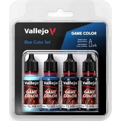  Vallejo Vallejo: 72.376 - Game Color - Blue Color Set 4 x (18 ml)