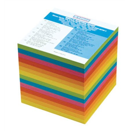 Donau 90x90 mm Kockatömb - Színes (700 lap) (8302001PL-99)