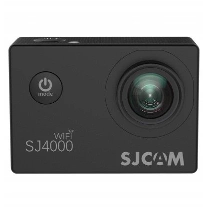 SJCAM Action Camera SJ4000 WiFi, Black 4K, 30m, 12 MP, vízálló tokkal, LCD kijelző 2.0, időzítő funkció, lassítás
