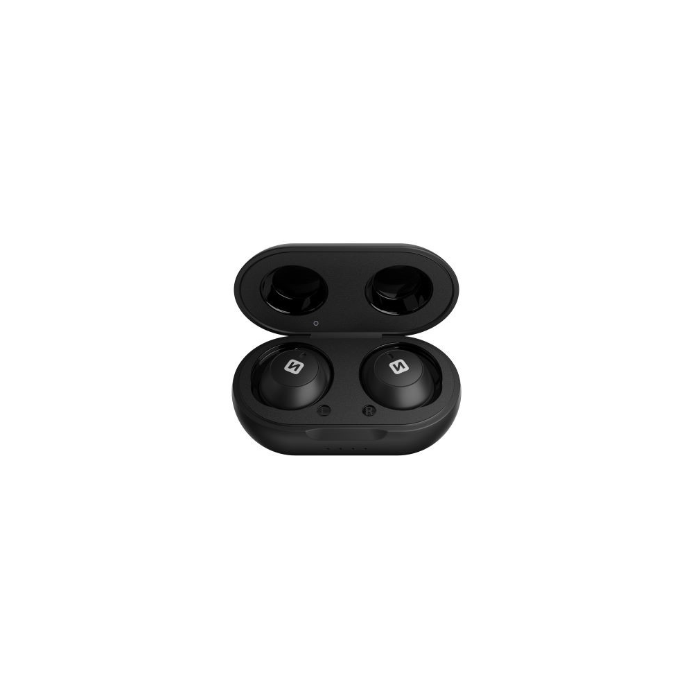 Swissten Stone Buds TWS Wireless Headset - Fekete (SW-SB-TWS-BK)