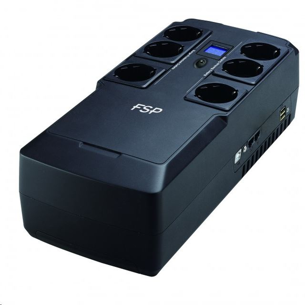 FSP NanoFit 800 UPS Stand-by (Offline) 0,8 kVA 480 W 6 AC-uitgang(en)