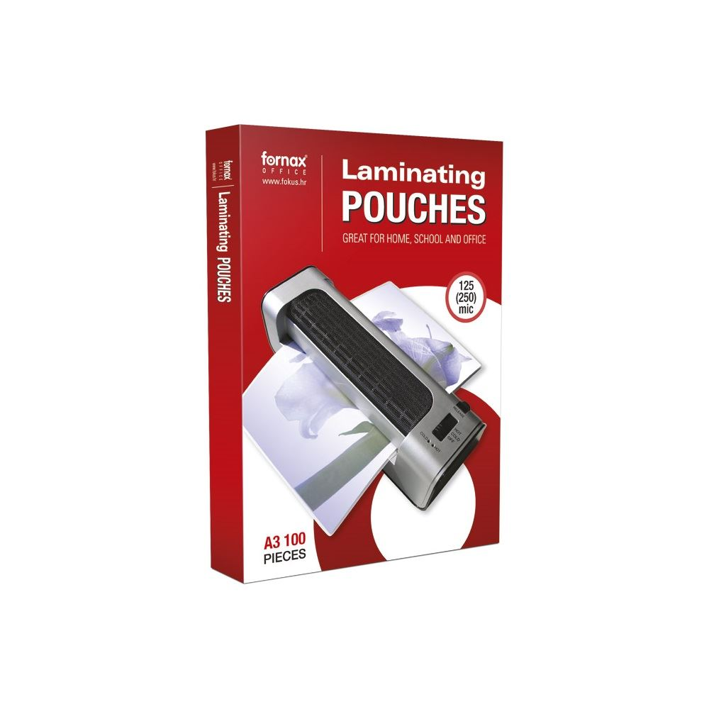 Fornax lamináló fólia A3, 125 micron ( 303x426mm) ,100db/doboz (103749) (Fornax103749)