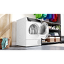 Bosch Serie 8 WQB245B0BY барабанна сушилна машина Свободно стоящ Предно зареждане 9 кг A+++ Черен, Бяла