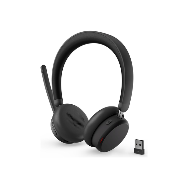 Lenovo ANC Headset 6550 Trådløs Kontor/Callcenter USB Type-C Bluetooth Sort