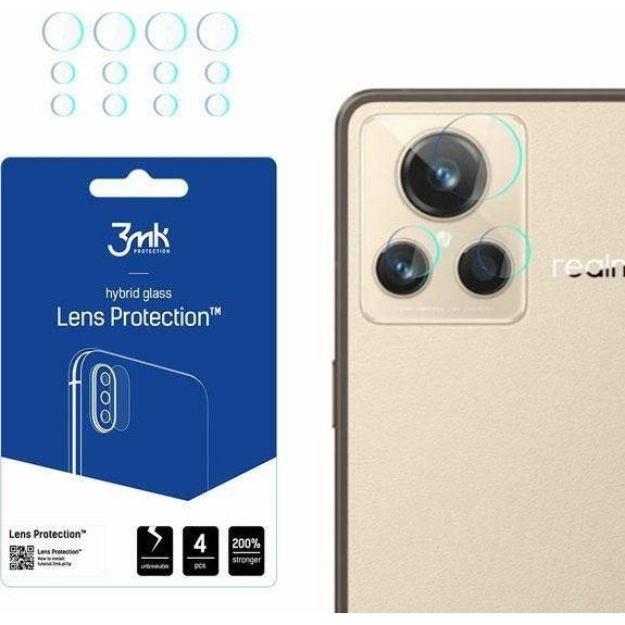Hybridní Sklo 3MK pro realme GT2 Master Explorer, 4 ks