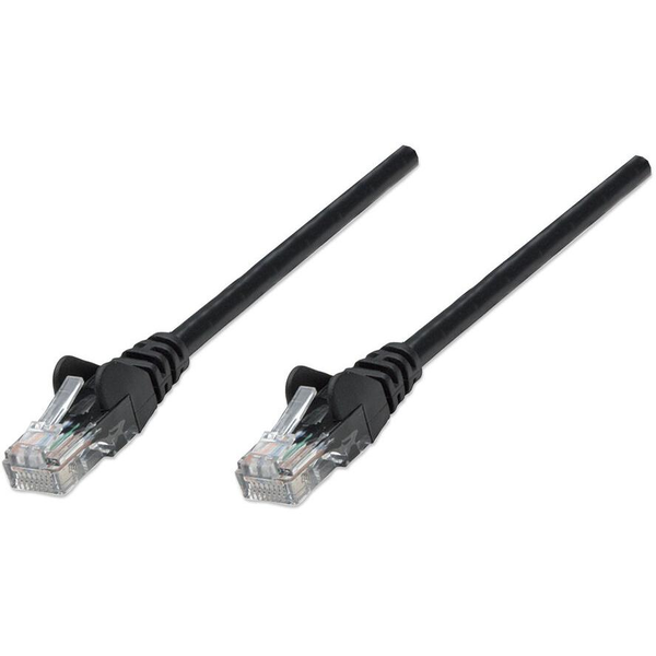 Intellinet Cat6A, SFTP, 0.25m netværkskabel Sort 0,25 m S/FTP (S-STP)