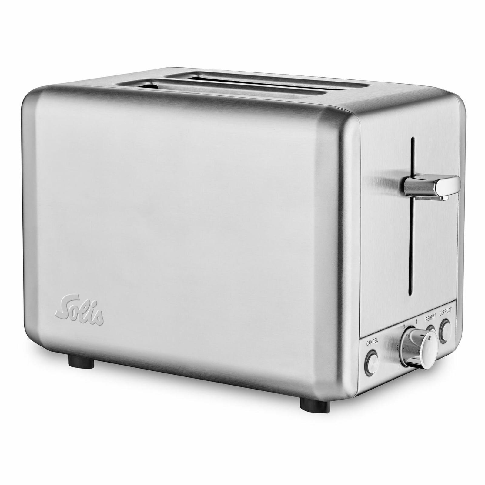 Solis SO016 Steel Toaster 8002 Két szeletes Kenyérpirító - Ezüst (SO016)