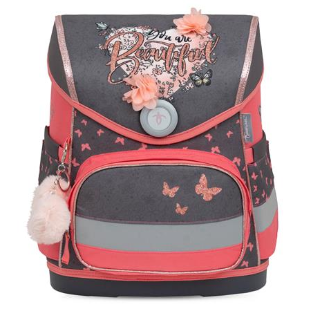 Belmil Compact Bloomy Blossom iskolatáska - Mintás (405-41/AG-24)