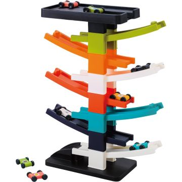 Masen Toys Autók a lejtőn játékszett 8 db kisautóval (S-A029) (S-A029)