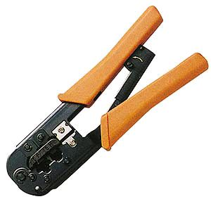 WIRETEK Krimpelő fogó 6P+8P (LK-4018D) (LK-4018D)