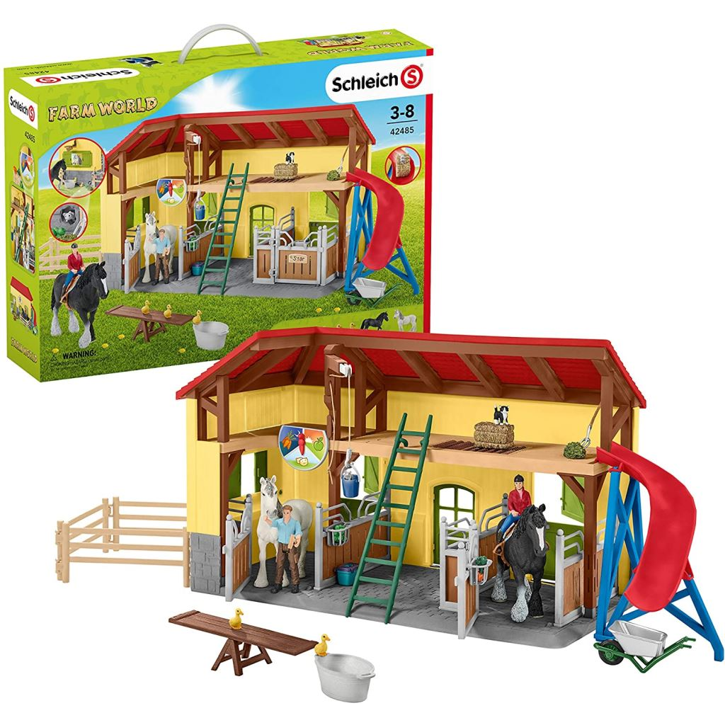 Schleich lóistálló (42485) (sch42485)