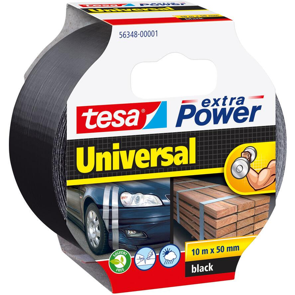 tesa extra Power Universal 10m 50mm schwarz