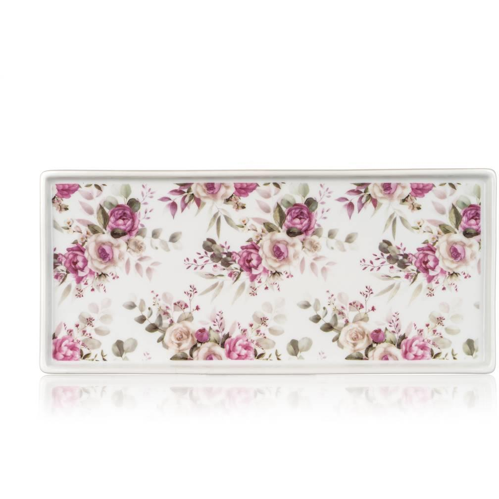 BANQUET ROSE tálca, 27,2×12×1,5 cm, 3 db (A26795)