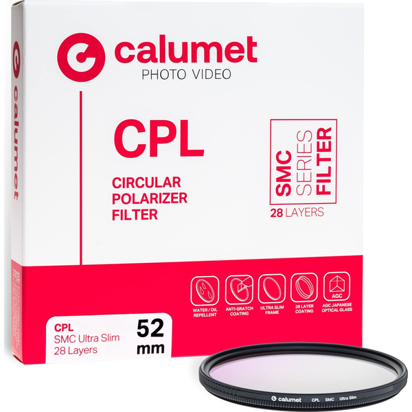 Filtr Calumet Calumet Filtr CPL SMC 52 mm Ultra Slim 28 Layers