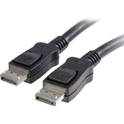 Manhattan 306935 DisplayPort kabel 1 m Sort