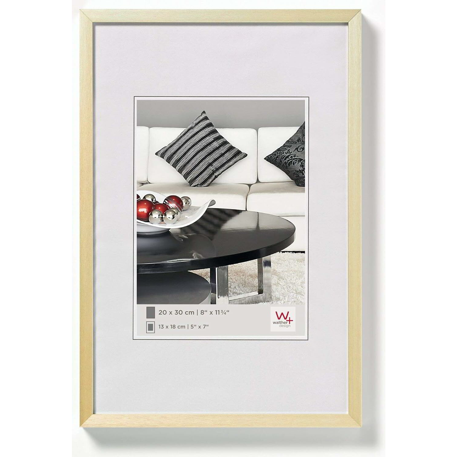 Walther AJ342G Chair 31x44 Képkeret - Arany (AJ342G)