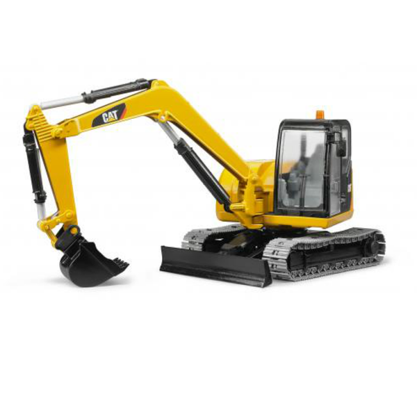 Excavadora Mini Cat 1:16 02456 Bruder