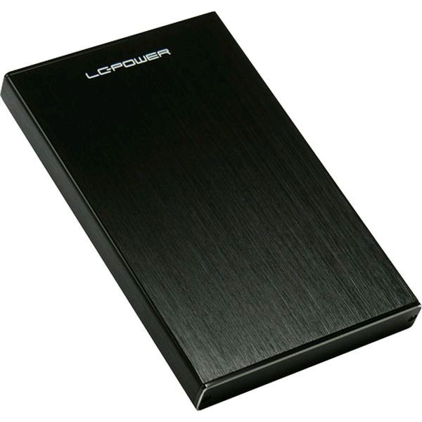 LC Power LC-25U3-BECRUX 2.5" merevlemez ház SATA fekete (LC-25U3-BECRUX)