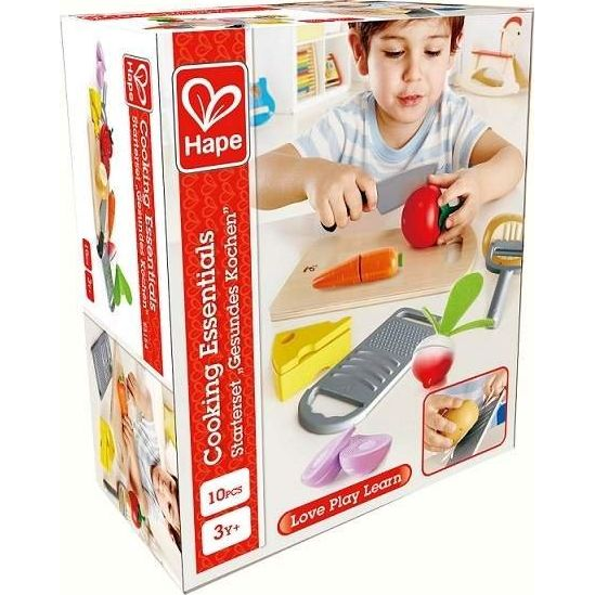 Hape - Főzési kellékek játékkészlet, 10 tartozék