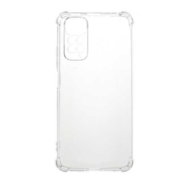 Szilikon telefonvédő (közepesen ütésálló, légpárnás sarok) ÁTLÁTSZÓ [Xiaomi Redmi Note 11 4G (Redmi Note 11S)]