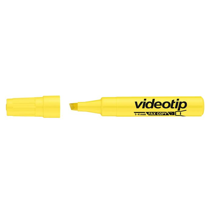 ICO Videotip 1-4mm Szövegkiemelő - Sárga (9580003004)