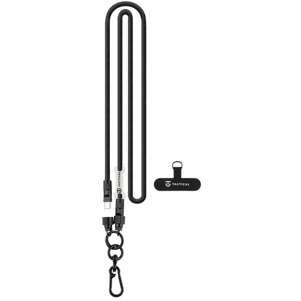 Tactical Wire Snake USB-C 1,2 m, Black