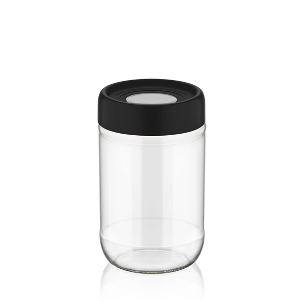 IRIS C-00115 Ring üveg tároló 660ml, fekete, elfántcsont vagy szürke színű (C-00115)