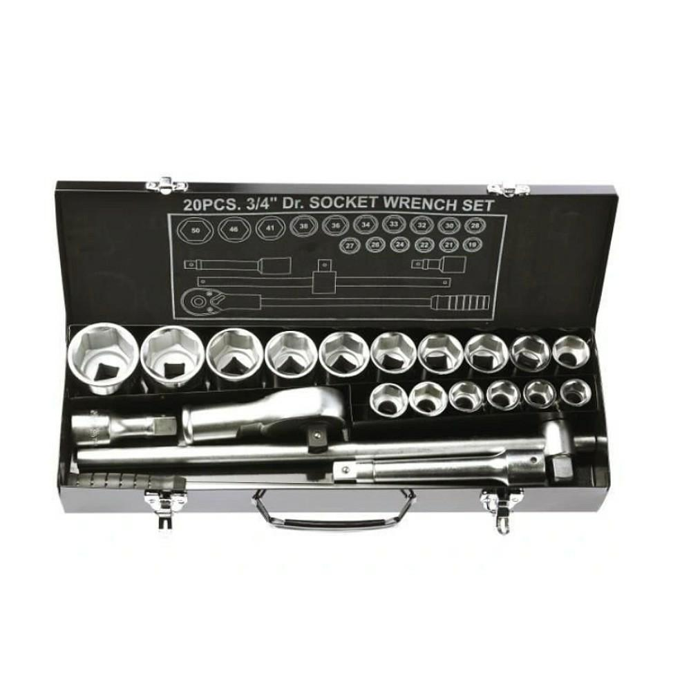 YATO Dugókulcs készlet 3/4col 20részes (YT-1335)