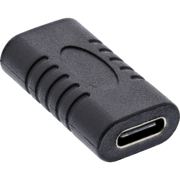 InLine 35808 adaptador para cabos USB Type-C Preto