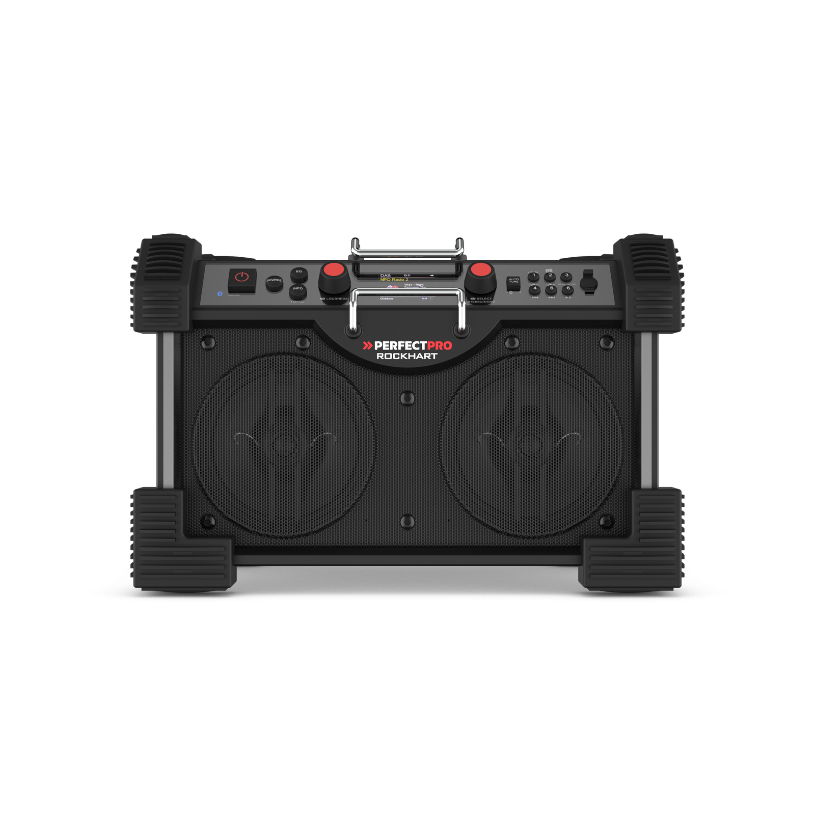 PerfectPro ROCKHART Bluetooth DAB+ Rádió (RH4-18V)