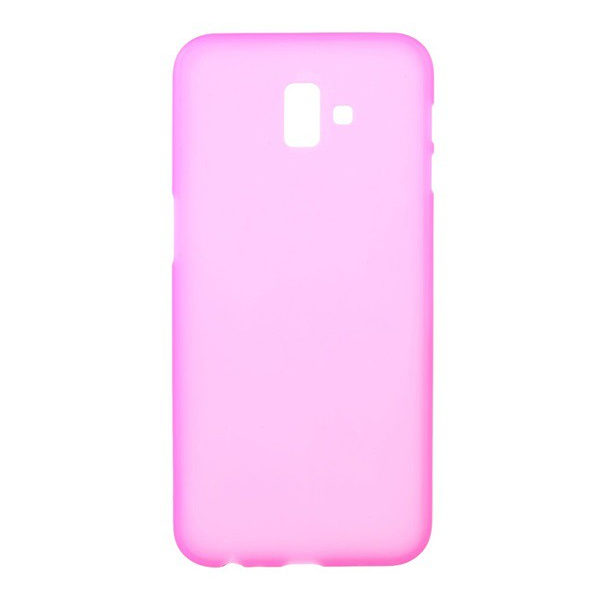 Szilikon telefonvédő (matt) RÓZSASZÍN [Samsung Galaxy J6 Plus (SM-J610F)] (5996457824205)