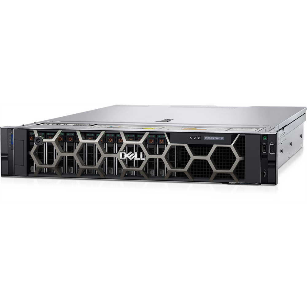 DELL ISG PE R550 Rack Szerver (Intel Xeon Silver 4314 / 32GB / 480GB SSD / 2x700W) (EMEA_PER550FLEXI1)