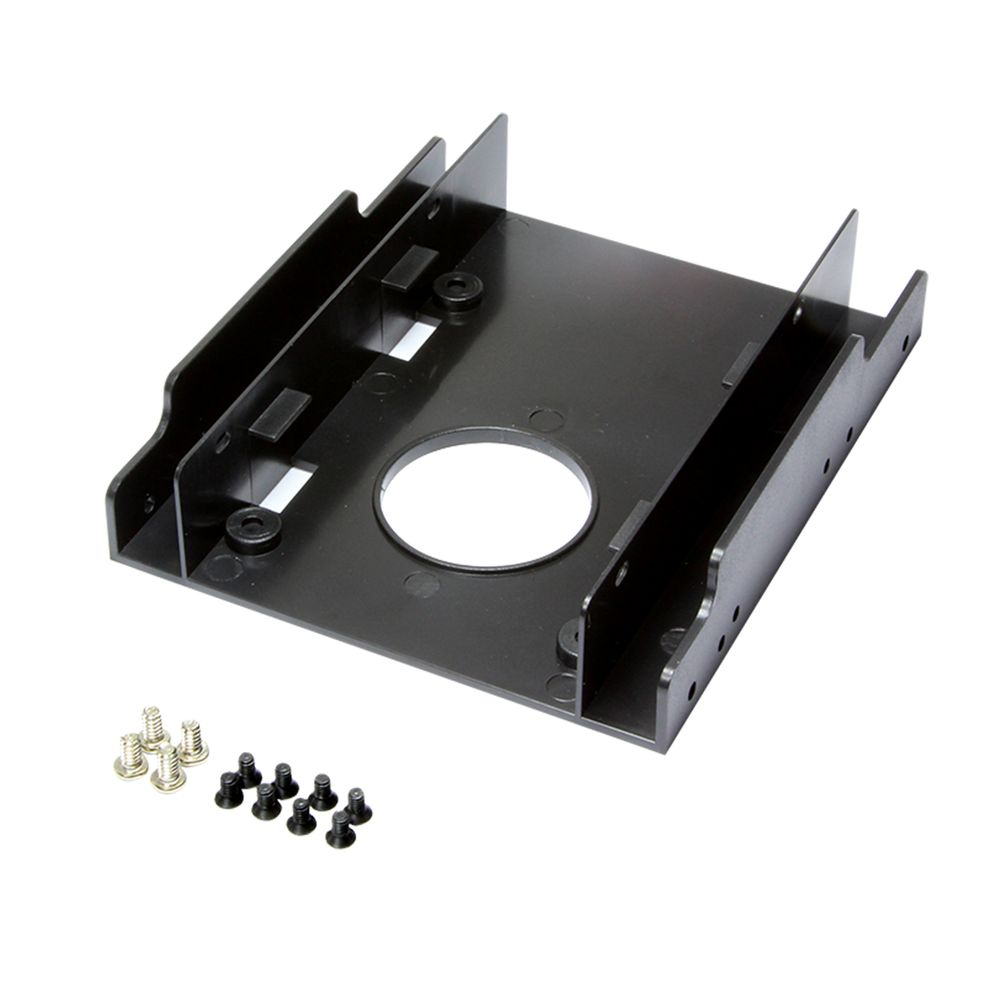 MBR LogiLink AD0010 2,5" beépítő keret 2,5" HDD-hez 3,5" házban vagy helyen - Fekete (AD0010)