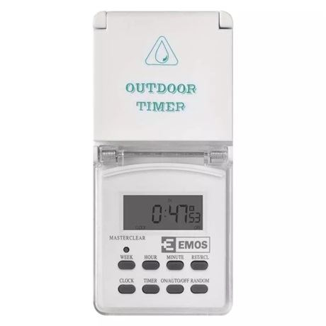 Emos TGE-5 digitális időkapcsoló (P5525) (P5525)