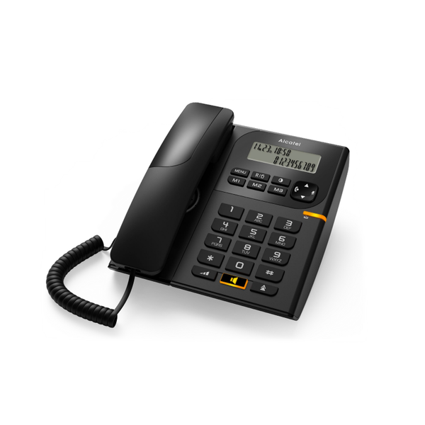Alcatel T58 Vezetékes telefon - Fekete