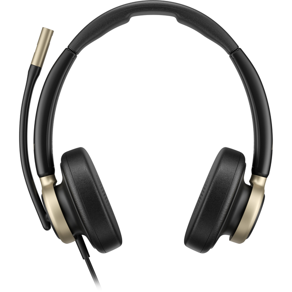 HP Poly Mission 825 Stereo USB Wired Headset (Bulk) Nero