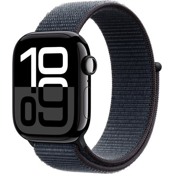 Apple Watch Series 10 GPS + Cellular 42mm Jet Black aluminium