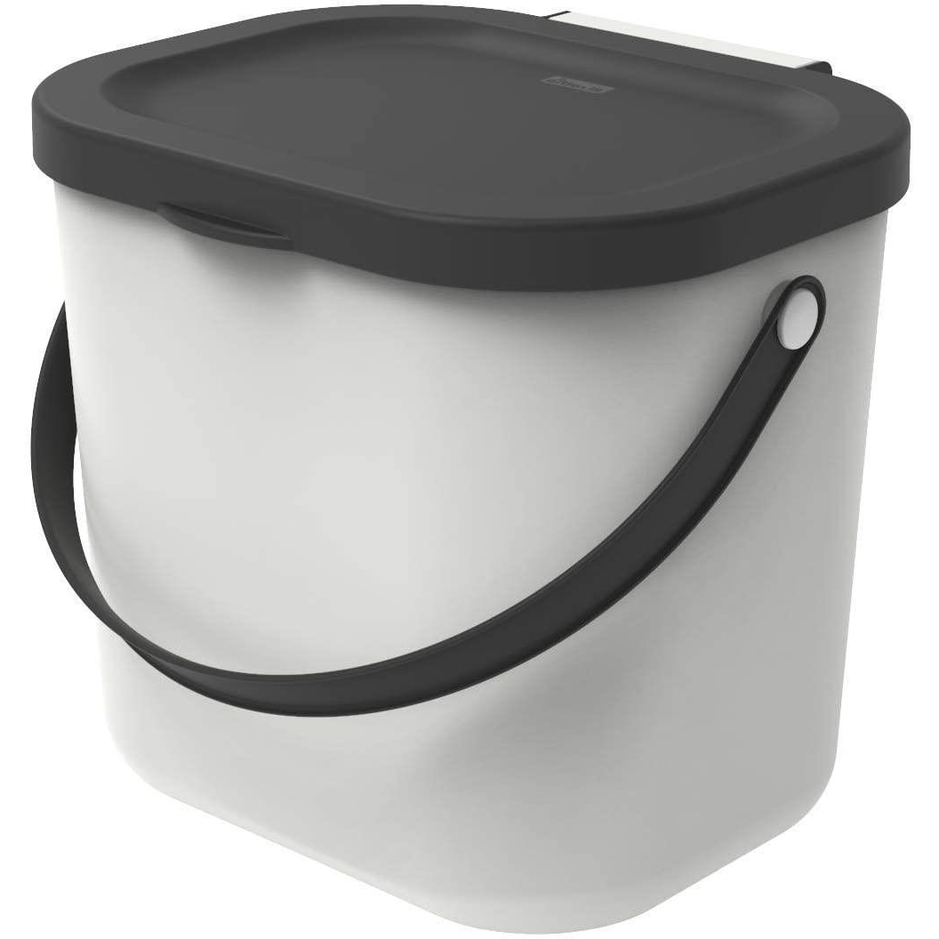 Rotho Hulladékválogató rendszer - ALBULA box, 6l, fehér (1030301023)