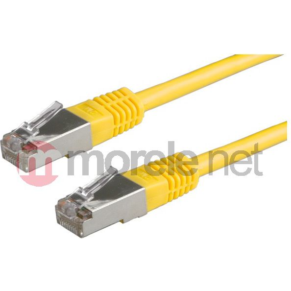 VALUE Patchkabel Kat.6 Class E S/FTP PiMF gelb 5m