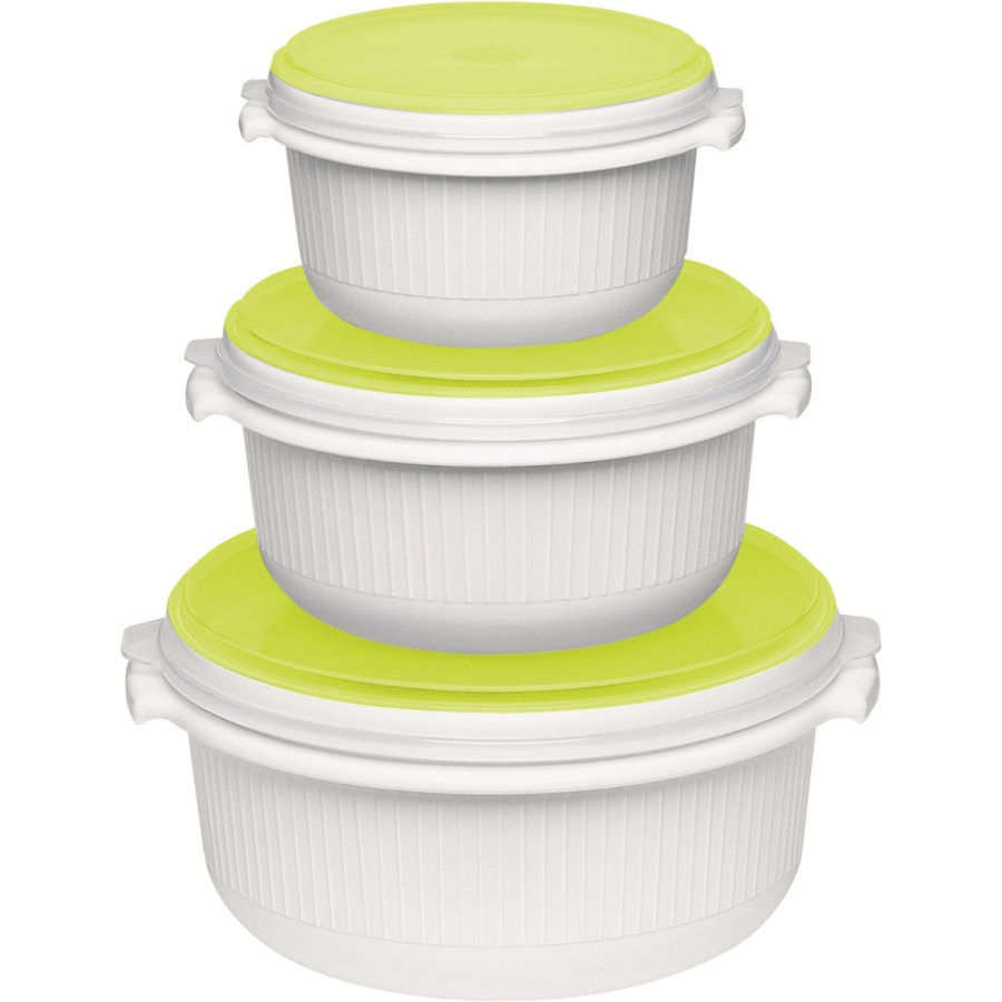 Emsa Micro Family Műanyag ételtároló doboz készlet (3 db) (509741)