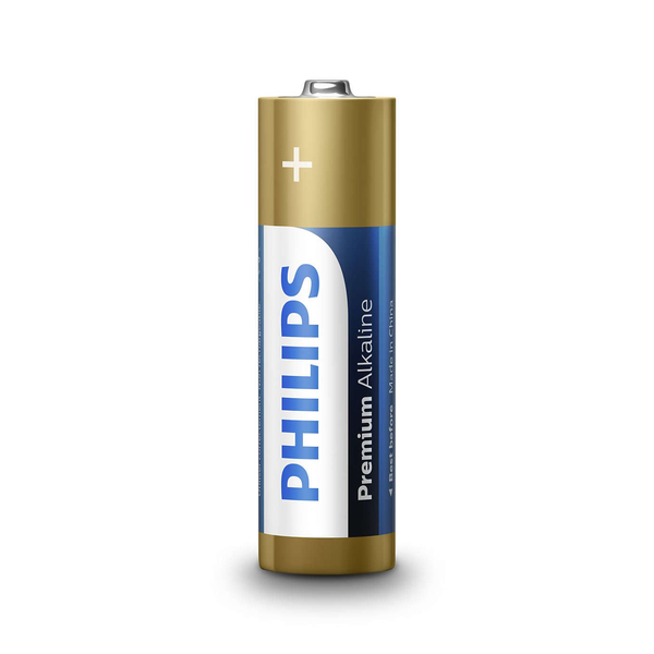 Philips Premium Alkaline LR6M4B/10 pila doméstica Batería de un solo uso AA Alcalino
