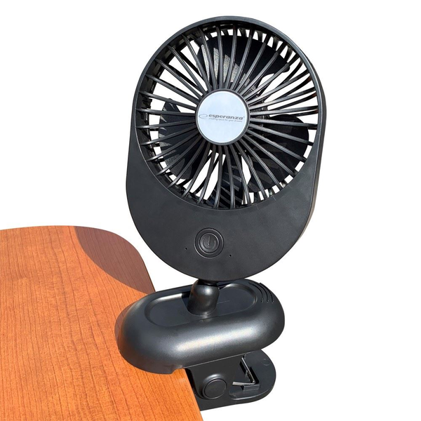 Ventilátor mini Esperanza SILENE černý