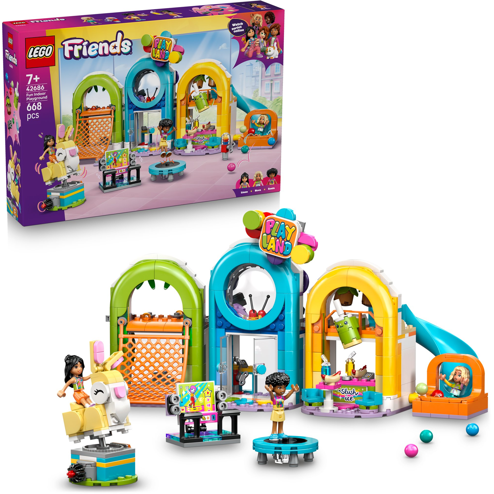 LEGO® Friends 42686 Vidám játszóház (5702018033241)